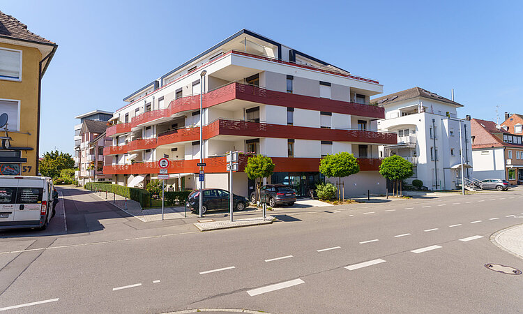Wohnhaus in der Olgastraße in Friedrichshafen